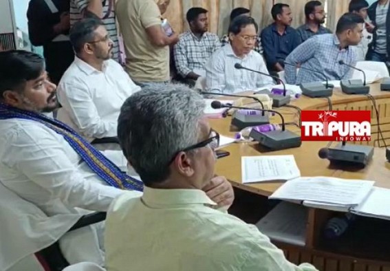 After becoming Food Minister, Sushanta Chowdhury held first meeting with Food Dept Officials After becoming Food Minister, Sushanta Chowdhury held first meeting with Food Dept Officials